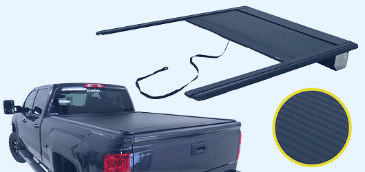 Pace Edwards UltraGroove Retractable Hard Tonneau Cover - Aluminum and  Vinyl - Matte Black Pace Edwards Tonneau Covers 311-KRDA24A55